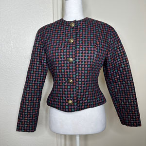 Vintage‎ Quilted Blazer